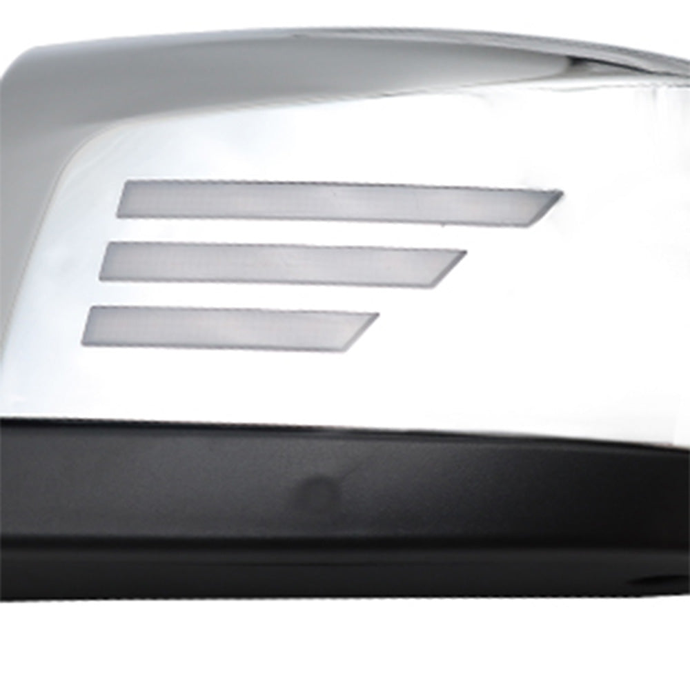 Hood Mirrors for Volvo VN/VNML 2004-2017, Hood Mirrors With Turn Signal Light Compatible With Volvo VN/VNML 2004-2017