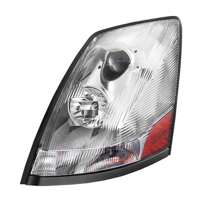Headlights for Volvo VNL/VNM 2004-2017, Chrome Headlights Assembly fit for Volvo VNL/VNM 2004-2017