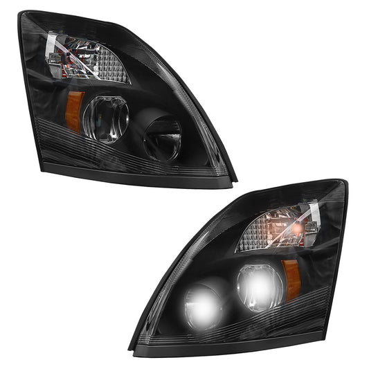 LED Headlights for VOLVO VNL/VNM 2004-2017, LED Headlights Assembly fit for VOLVO VNL/VNM 2004-2017