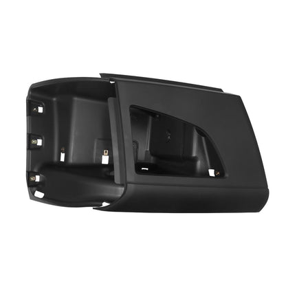 Pare-chocs latéral d'angle noir compatible avec Volvo VNL 2018 et plus, avec trou pour phare antibrouillard, côté passager droit