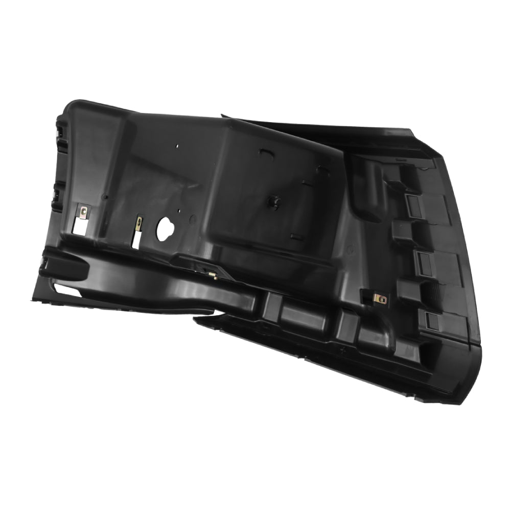Black Corner Side Bumper Compatible With 2018+ Volvo VNL With Fog Light Hole Left Driver Side