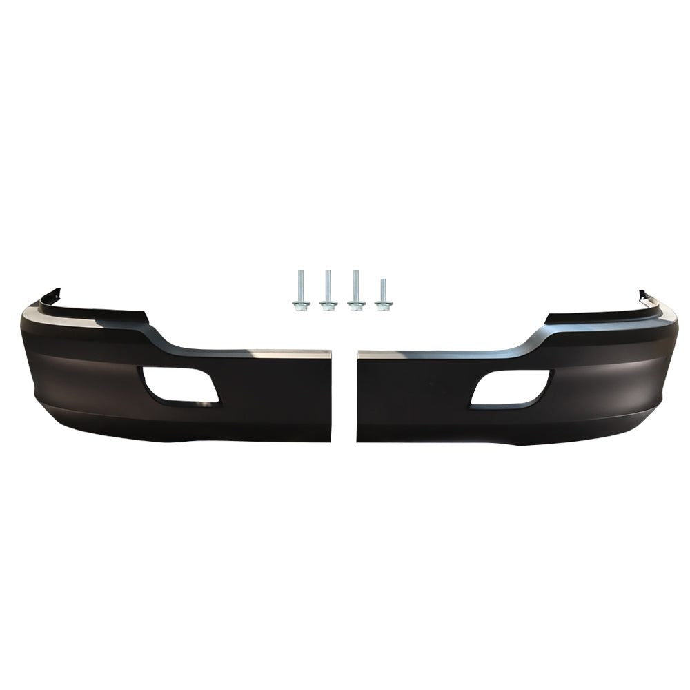 Bumper Assembly Without Fog Light Holes Compatible With Kenworth T680 2013-2021