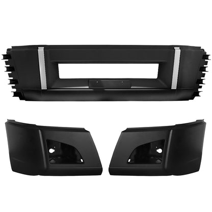 Pare-chocs avant complet avec trous pour phares antibrouillard compatible avec Volvo VNL 2017+
