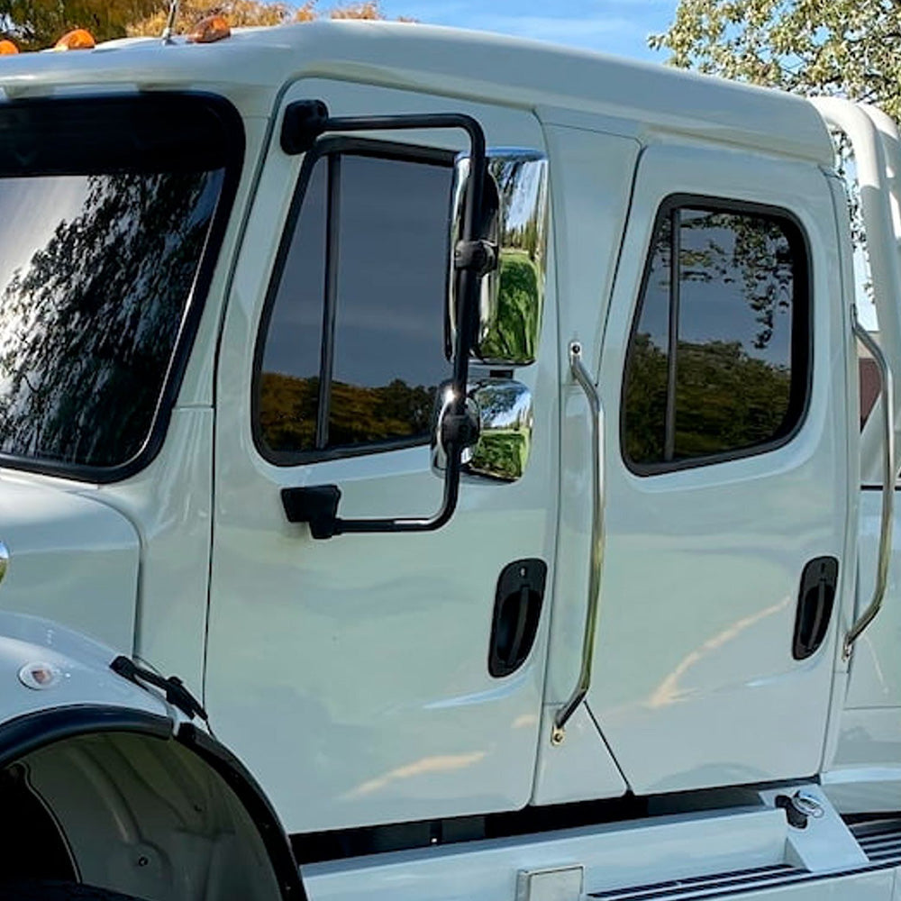 Door Mirror for Freightliner M2 2004-2013, Rear View Wide Angle Door Mirror Lower Compatible With Freightliner M2 2004-2013