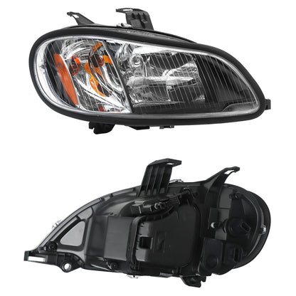 Convient pour l'ensemble de phares noirs Freightliner M2 2004-2013