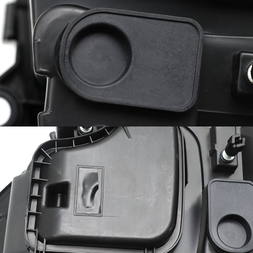 Convient pour l'ensemble de phares noirs Freightliner M2 2004-2013