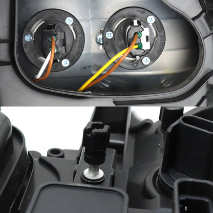 Convient pour l'ensemble de phares noirs Freightliner M2 2004-2013