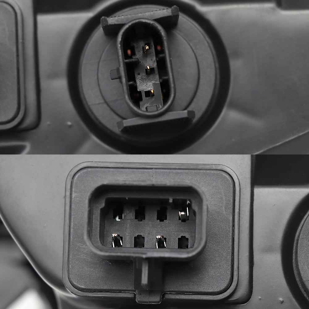 Convient pour l'ensemble de phares noirs Freightliner M2 2004-2013