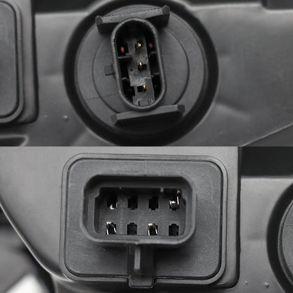 Convient pour l'ensemble de phares noirs Freightliner M2 2004-2013