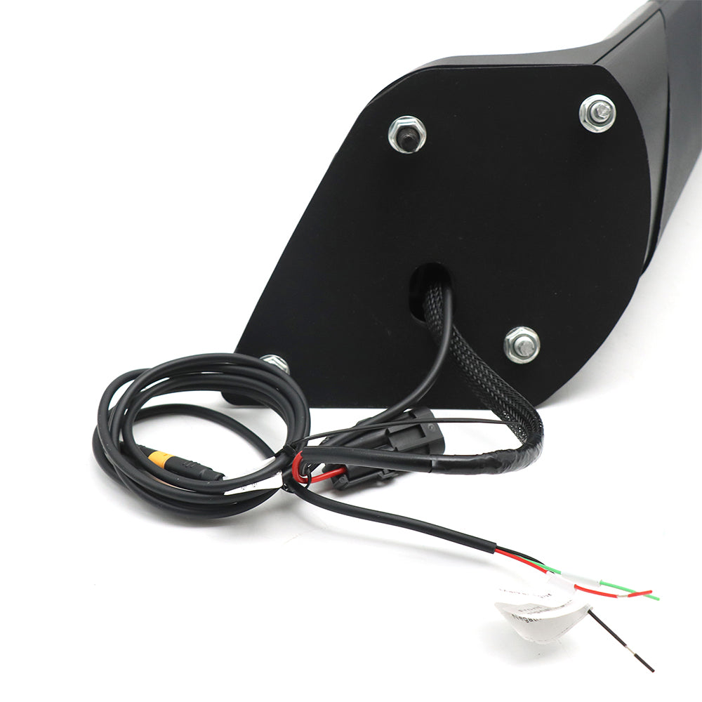Hood Mirrors With Turn Signal Light Compatible With Freightliner Cascadia 2018-2021