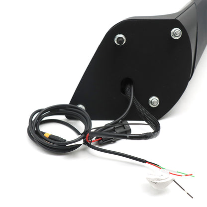 Hood Mirrors With Turn Signal Light Compatible With Freightliner Cascadia 2018-2021