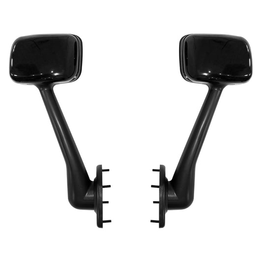 Hood Mirrors for Freightliner Cascadia 2008-2017, Black Hood Mirrors for Freightliner Cascadia 2008-2017