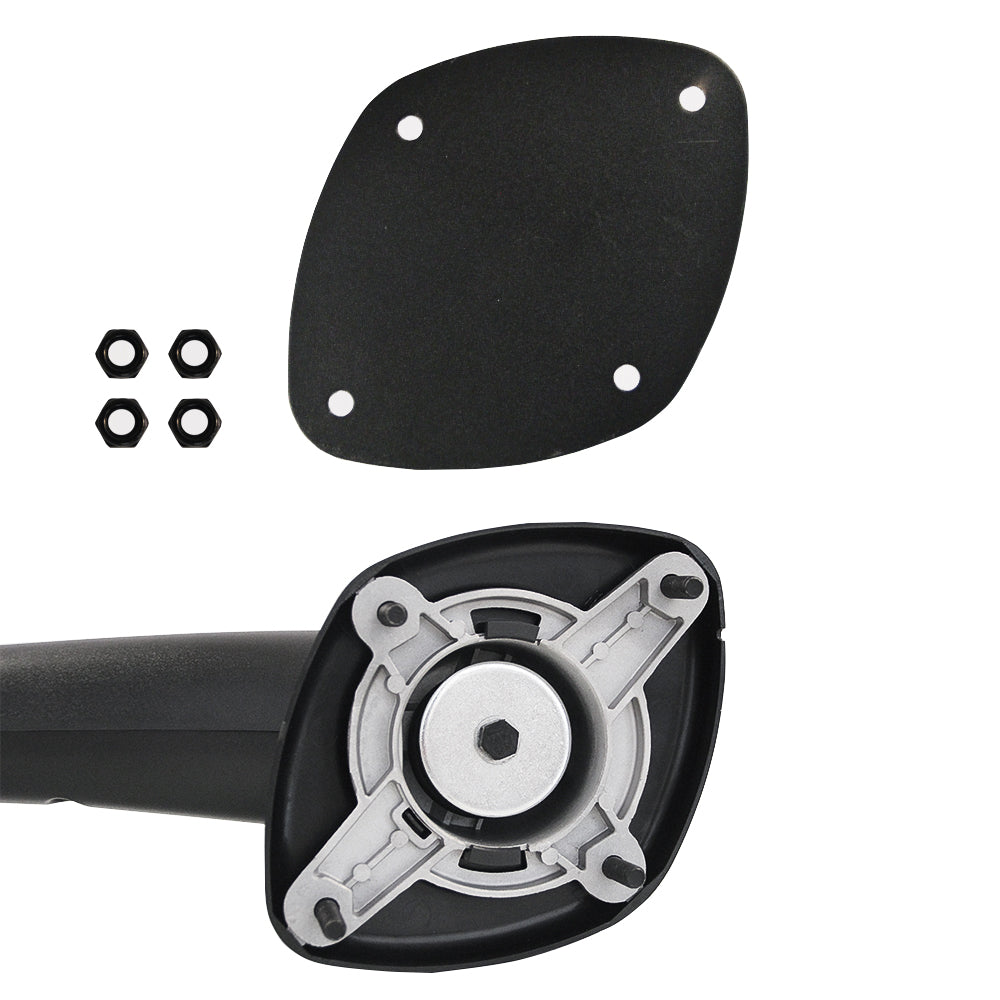 Compatible avec les rétroviseurs de capot noirs Freightliner Cascadia 2008-2016