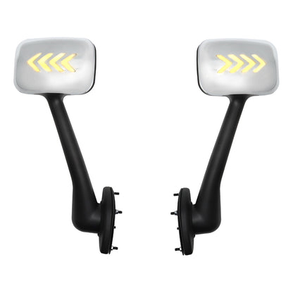 Compatible avec les rétroviseurs de capot Freightliner Cascadia 2008-2016 avec clignotant