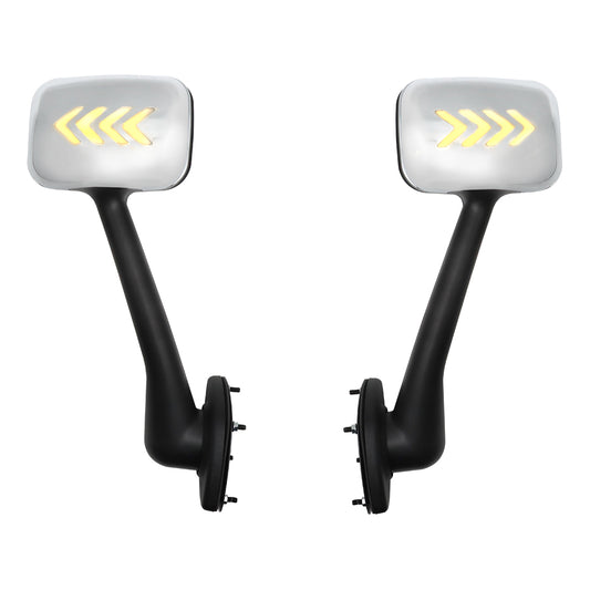 Compatible avec les rétroviseurs de capot Freightliner Cascadia 2008-2016 avec clignotant