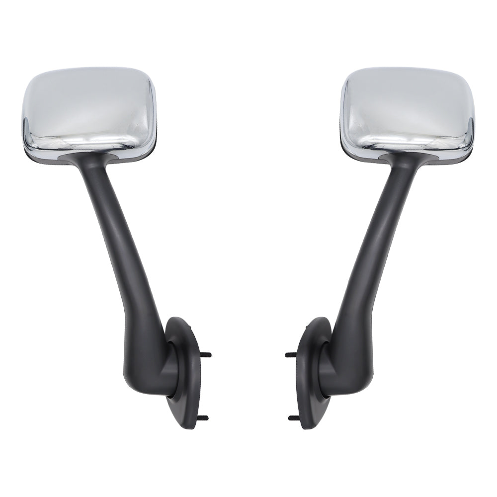 Chrome Hood Mirrors Fit for Freightliner Cascadia 2008-2017