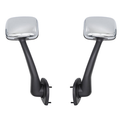 Chrome Hood Mirrors Fit for Freightliner Cascadia 2008-2017