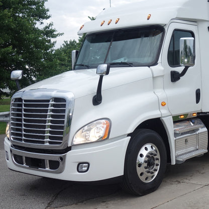 Chrome Hood Mirrors Fit for Freightliner Cascadia 2008-2017