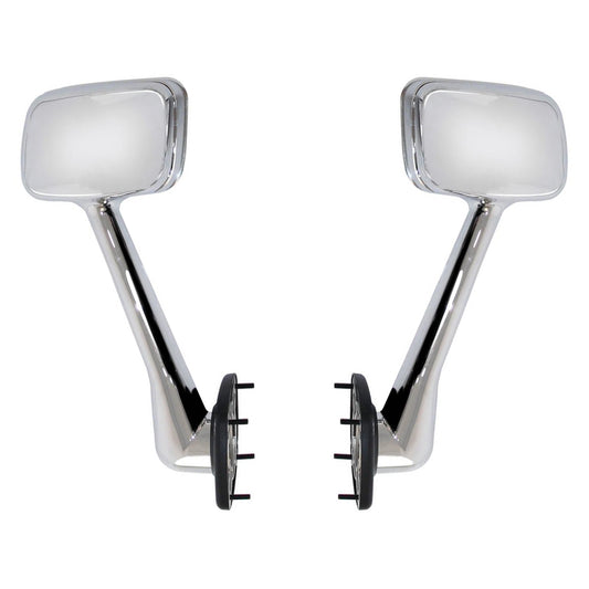 Compatible avec les rétroviseurs de capot chromés complets Freightliner Cascadia 2008-2016