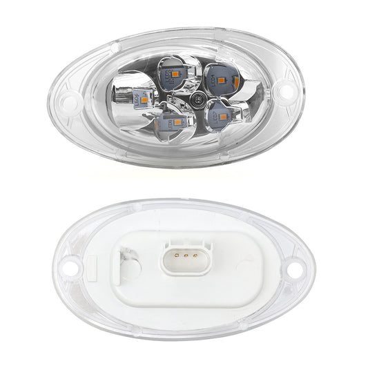 Compatible avec les feux de gabarit latéraux clignotants Freightliner Cascadia 2 pièces