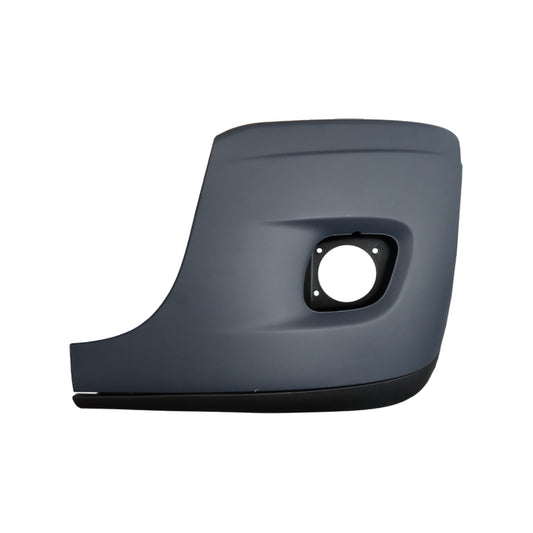 Cache d'extrémité de pare-chocs avec trou de feu de brouillard compatible avec Freightliner Cascadia 2008-2017 côté conducteur