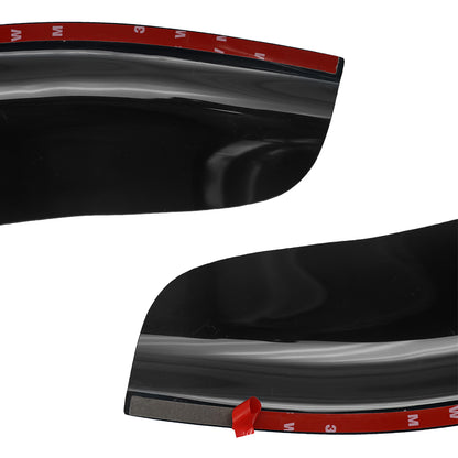 Rain Guard for Freightliner Cascadia 2008-2017, Window Rain Guard Deflectors Compatible With Freightliner Cascadia 2008-2017