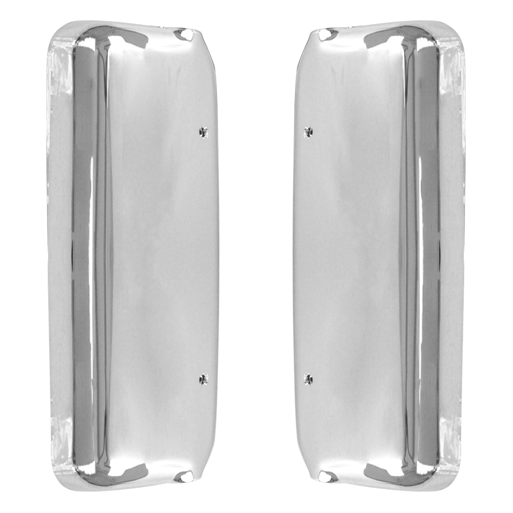 Door Mirror Covers for Freightliner Columbia, Chrome Door Mirror Covers Compatible With Freightliner Columbia 2004-2017