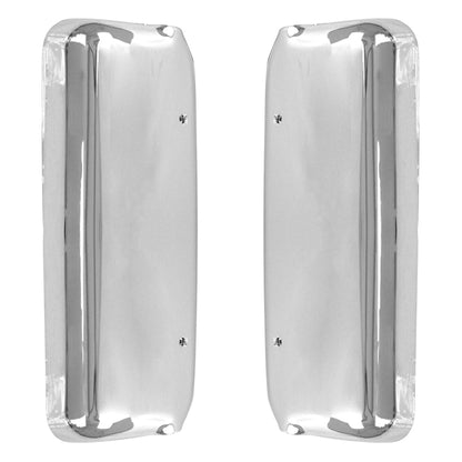 Door Mirror Covers for Freightliner Columbia, Chrome Door Mirror Covers Compatible With Freightliner Columbia 2004-2017