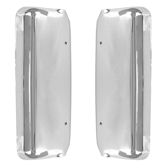 Door Mirror Covers for Freightliner Columbia, Chrome Door Mirror Covers Compatible With Freightliner Columbia 2004-2017