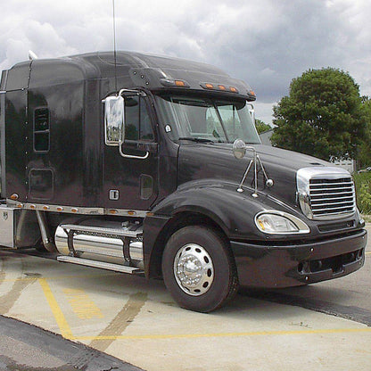 Door Mirror Covers for Freightliner Columbia, Chrome Door Mirror Covers Compatible With Freightliner Columbia 2004-2017