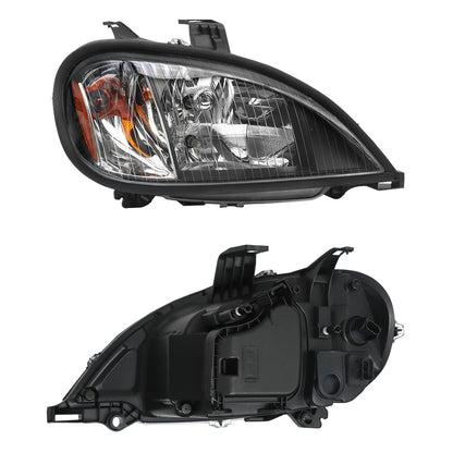 Compatible avec les phares halogènes noirs Freightliner Columbia
