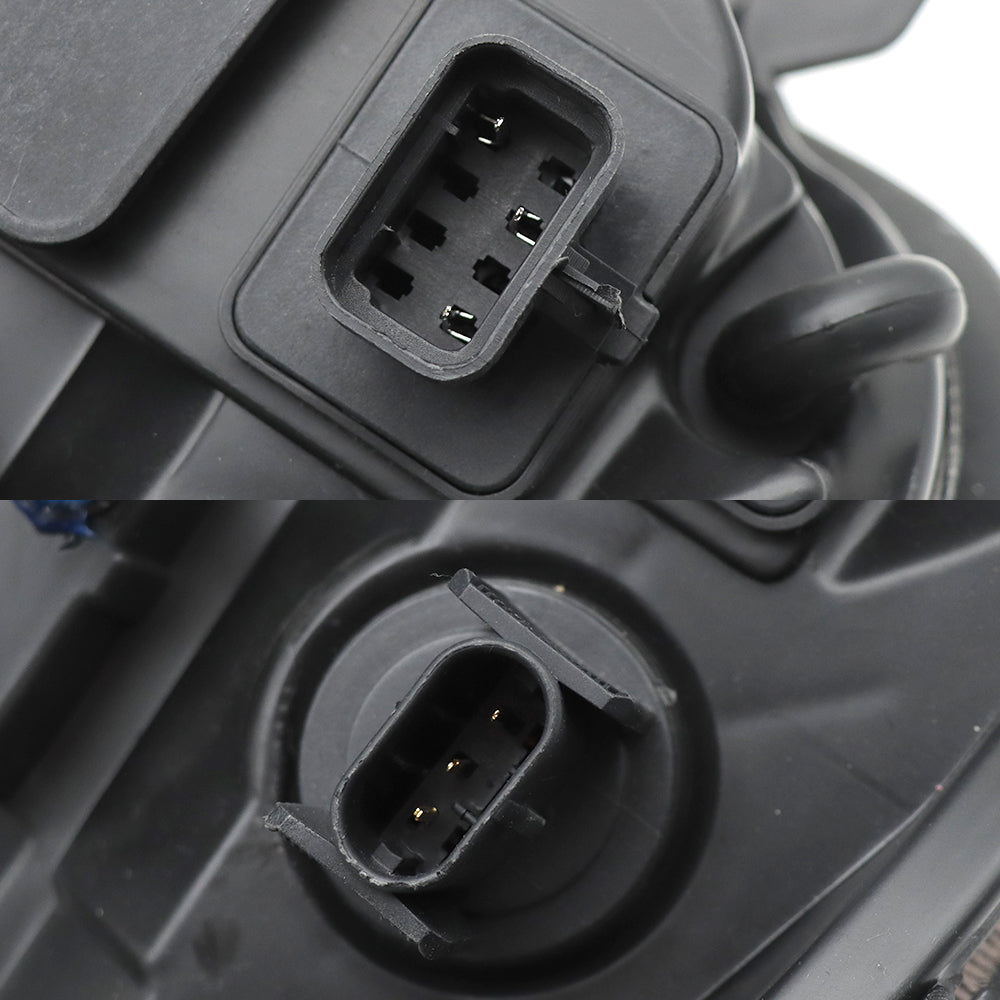 Compatible avec les phares halogènes noirs Freightliner Columbia
