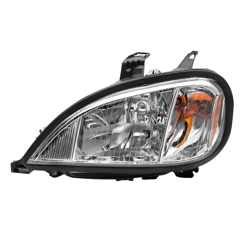 Headlights for Freightliner Columbia 2004-2017, Chrome Headlights Assembly fit for Freightliner Columbia 2004-2017