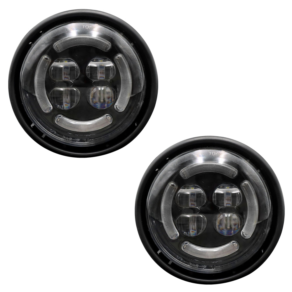 LED Fog Lights Fit For Freightliner Columbia 2004-2017 Driver and Passenger Side