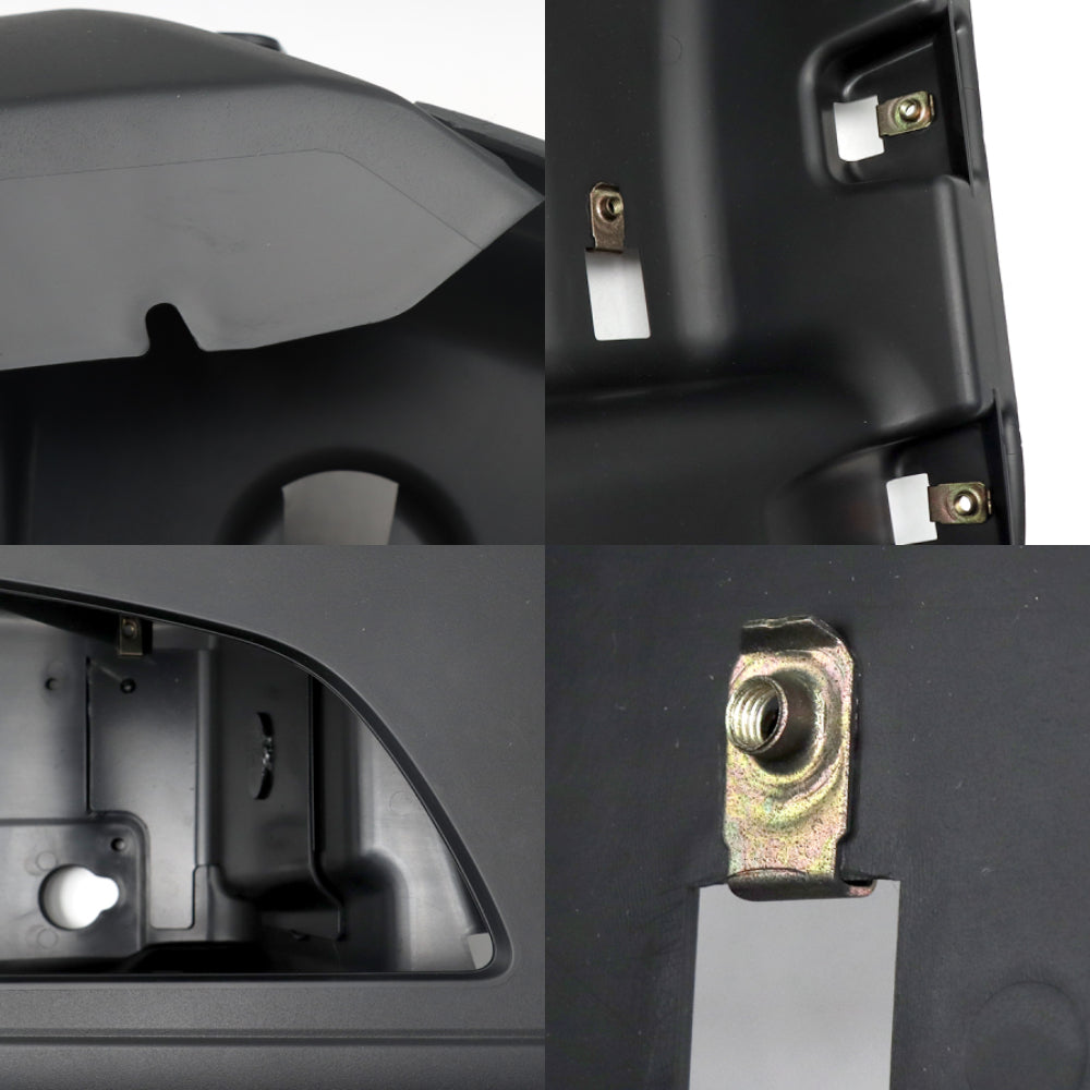 Black Corner Side Bumper Compatible With 2018+ Volvo VNL With Fog Light Hole Left Driver Side