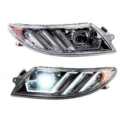 LED Headlight for International Durastar 4200/4300, LED Headlight Assembly Compatible With International Durastar 4200/4300 2002-2019