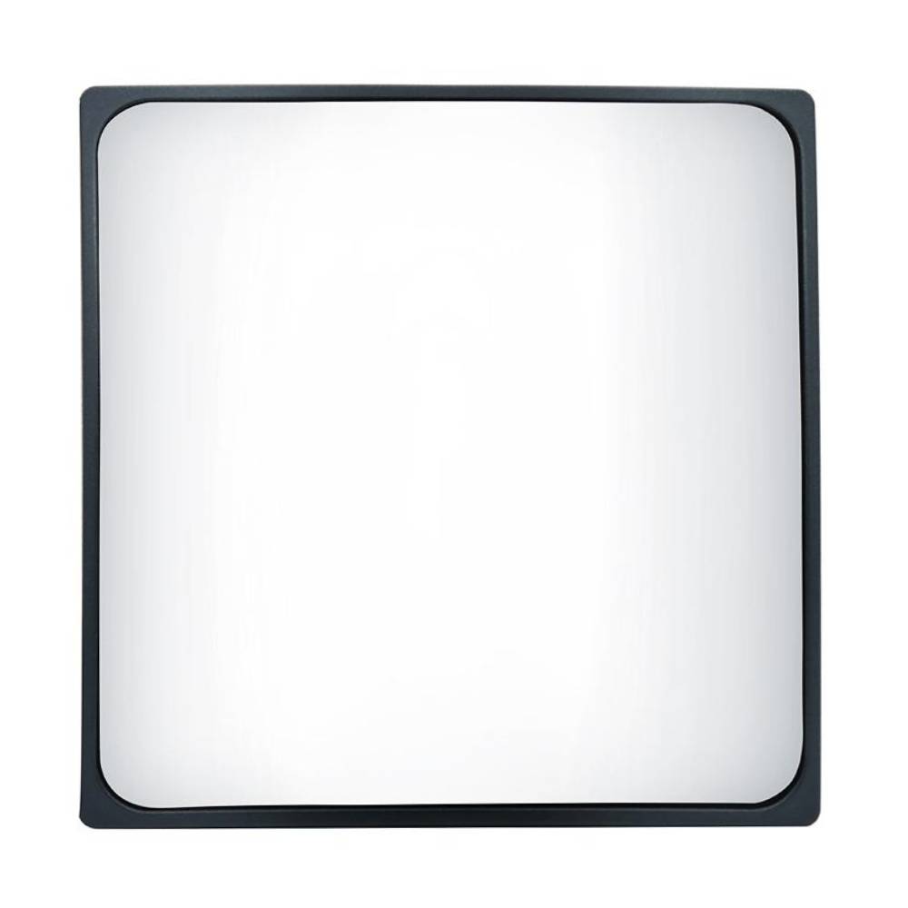 Hood Mirror for International ProStar 2008-2016, Chrome Square Convex Hood Mirror Compatible With International ProStar 2008-2016