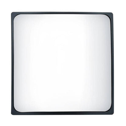Hood Mirror for International ProStar 2008-2016, Chrome Square Convex Hood Mirror Compatible With International ProStar 2008-2016