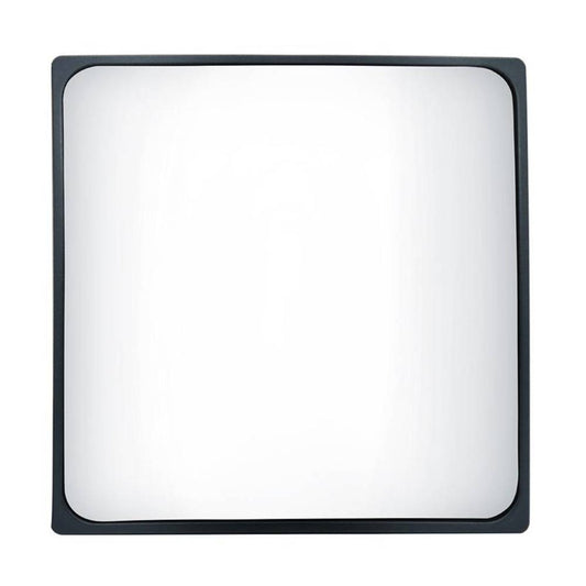 Hood Mirror for International ProStar 2008-2016, Chrome Square Convex Hood Mirror Compatible With International ProStar 2008-2016