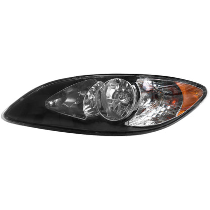 Headlights for International ProStar 2008-2016, Black Headlights Assembly fit for International ProStar 2008-2016