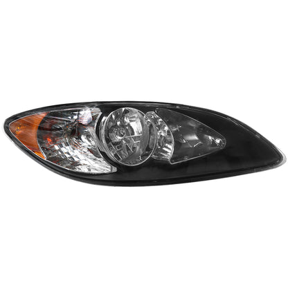 Headlights for International ProStar 2008-2016, Black Headlights Assembly fit for International ProStar 2008-2016