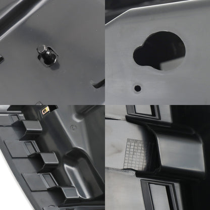 Black Corner Side Bumper Compatible With 2018+ Volvo VNL With Fog Light Hole Left Driver Side