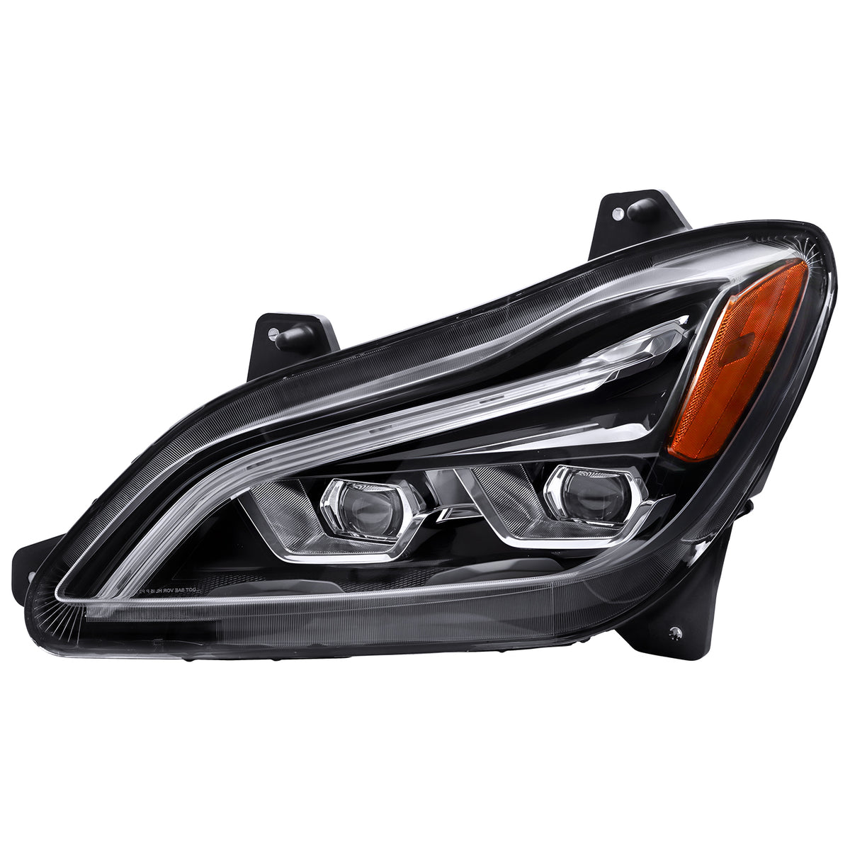 LED Halogen Headlight Assembly For 2022-2024 Kenworth T680