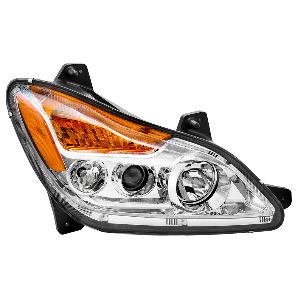LED Halogen Headlight Assembly For 2022-2024 Kenworth T680