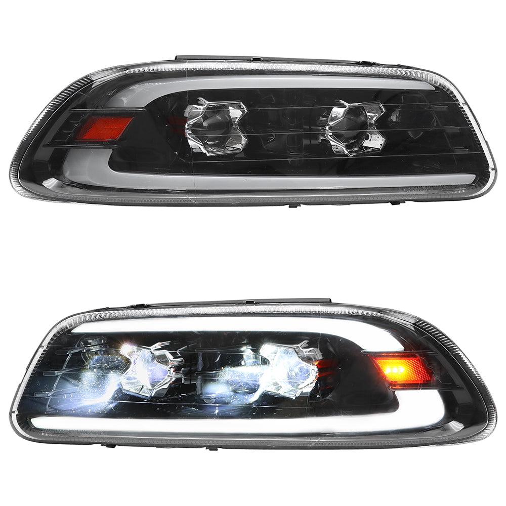 LED Headlights Assembly fit for Mack Vision CX/CXN 1998-2018